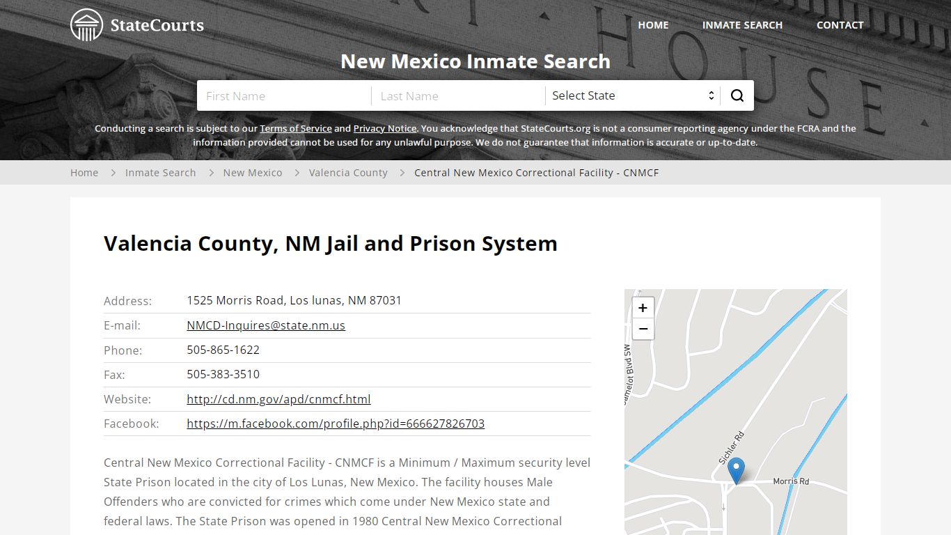 Valencia County, NM Jail and Prison System